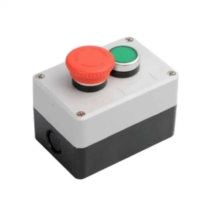 Acil Stop ve Yeşil Push Buton Kutusu
