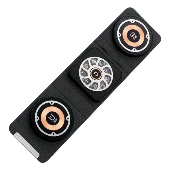 ACL 3in1 15W Katlanabilir Kablosuz Wireless Şarj Standı AW14