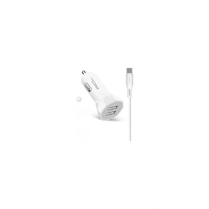 ACL AC-89 2.4A 2xUSB 1mt Mikro Kablolu Araç İçi Şarj Cihazı