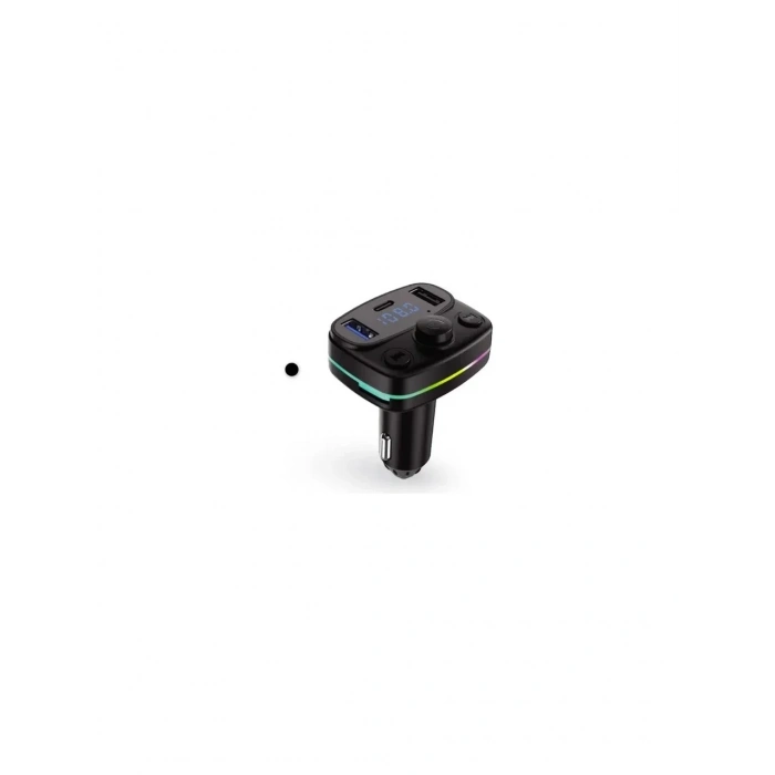 ACL AFT-10 Wireless 1A 2xUSB TF Kartlı Type-C RGB Işıklı FM Transmitter
