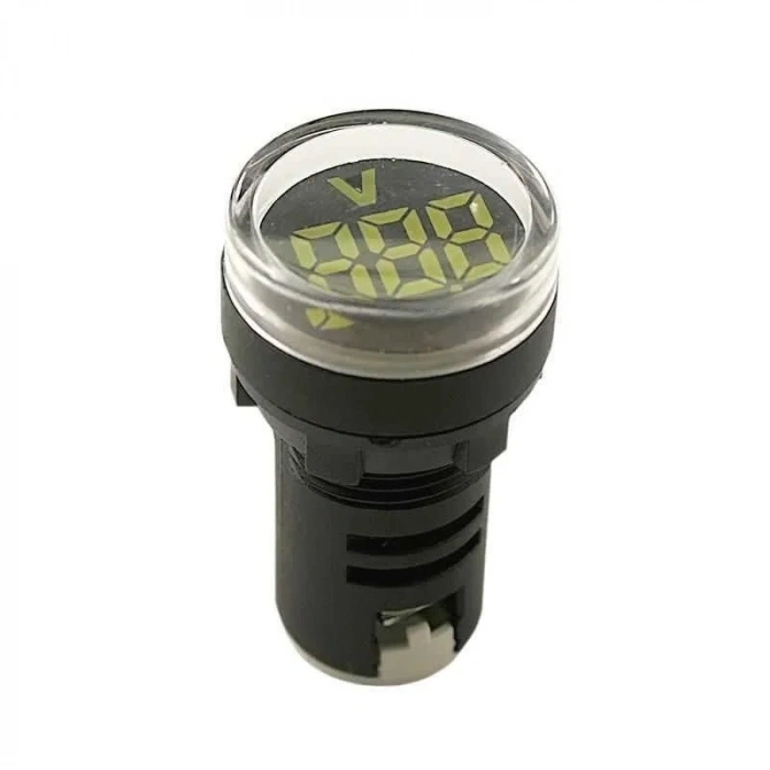 AD136-22DSV-B 24-450V AC Voltmetre - Beyaz