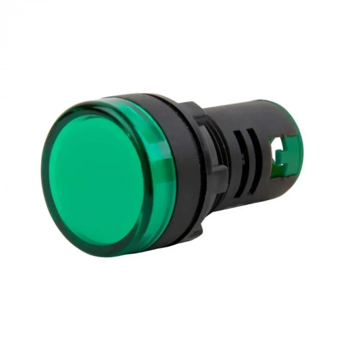 AD16-22DS 24V AC/DC Sinyal Lambası - Yeşil