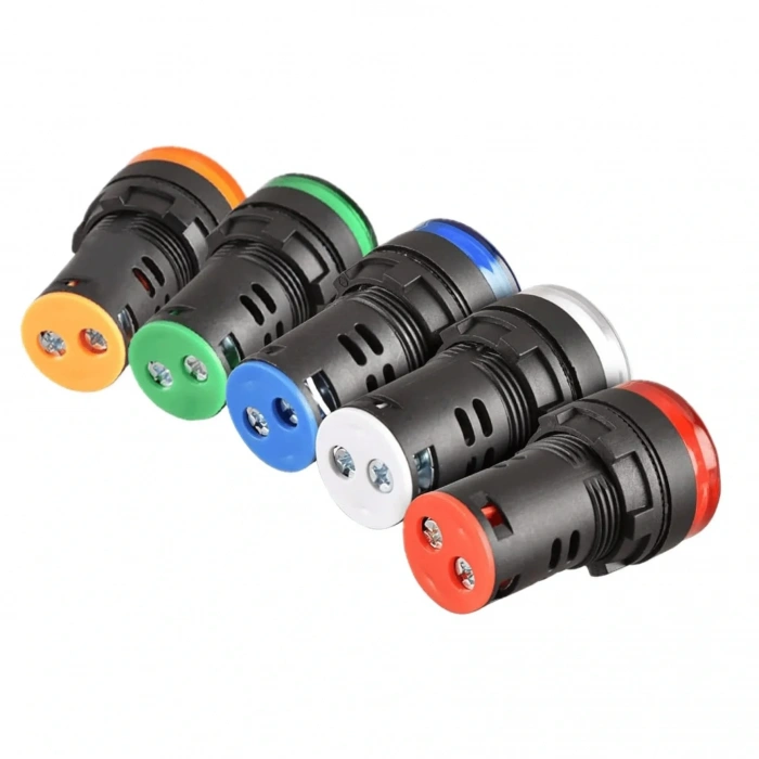 AD22-22DS 22MM Sinyal Lambası Kırmızı 24V