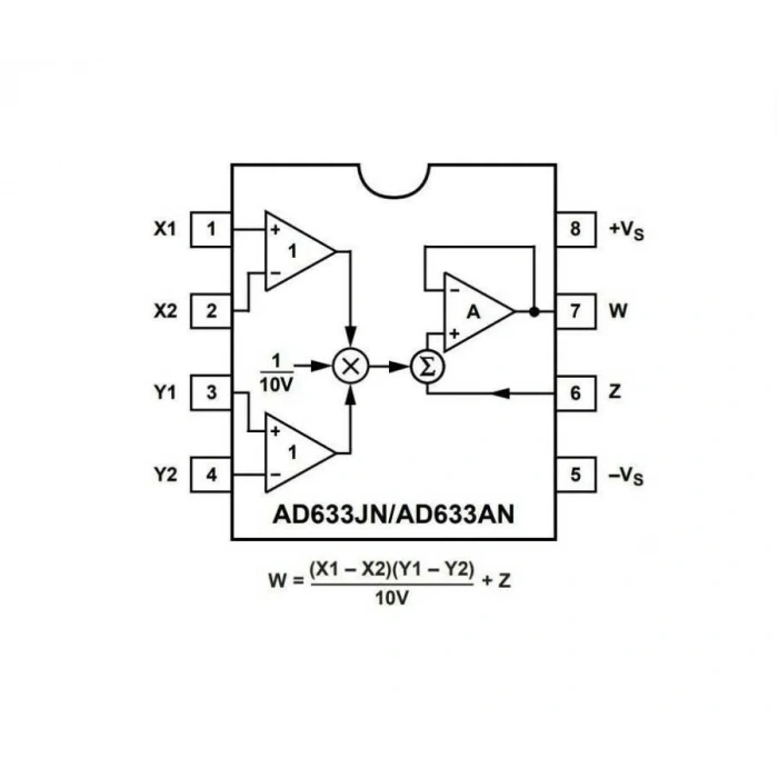 AD633JN DIP-8 Analog Çoğaltıcı Entegre