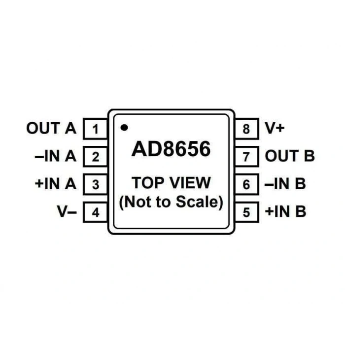 AD8656ARZ SOIC-8 Smd Op-Amp Entegresi