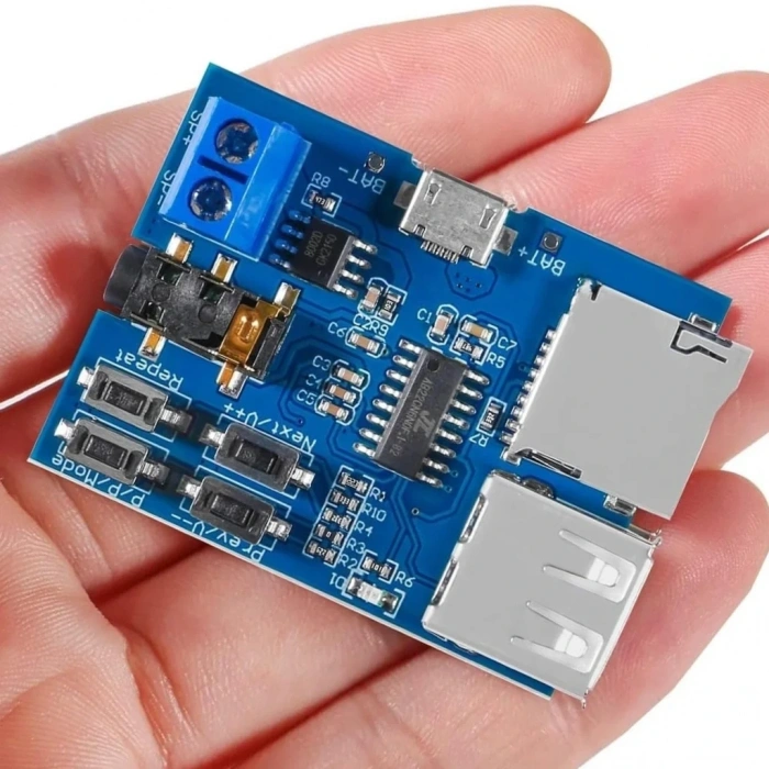 Amplifikatör Devresi Mono 3W / MP3 Çalar Devresi