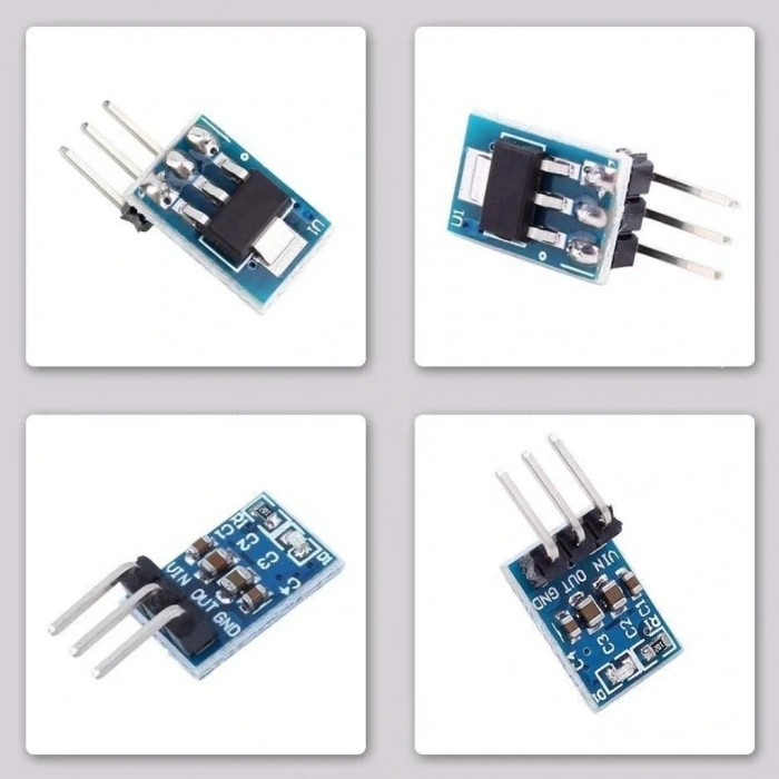 AMS1117 5V to 3.3V Step-Down Güç Kaynağı Modülü