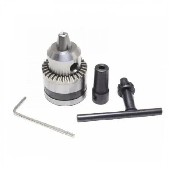 Anahtarlı Mandren 0.6-6mm B10 Konik - 5mm Şaft Uyumlu