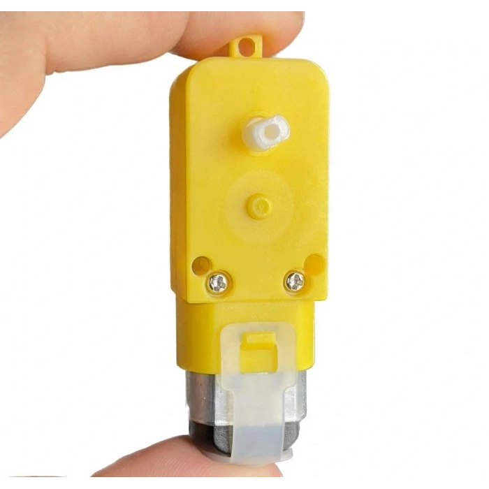 Arduino 6V 250RPM Redüktörlü Araba Motoru