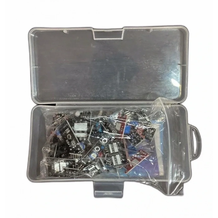 Arduino Uyumlu Sensör Modül Seti-Sensor Kit 37 Parça Plastik Kutulu