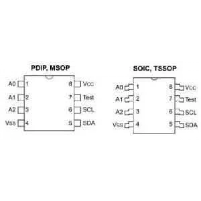 AT24C01 - SO8 SMD EEPROM Entegresi