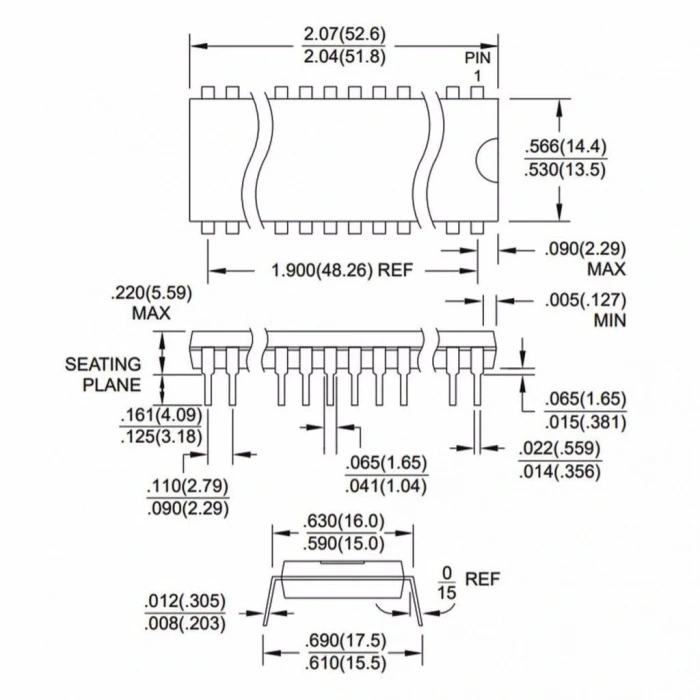 AT89S52-24PU 8-Bit 33MHz Mikrodenetleyici DIP-40