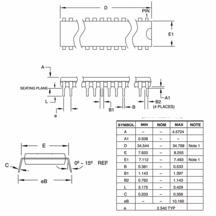 ATMEGA168PA-PU 8Bit 20Mhz Mikrodenetleyici DIP28