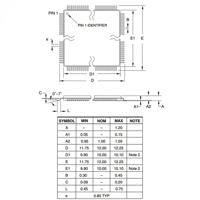 ATMEGA8515-16AU SMD 8-Bit 16MHz TQFP-44