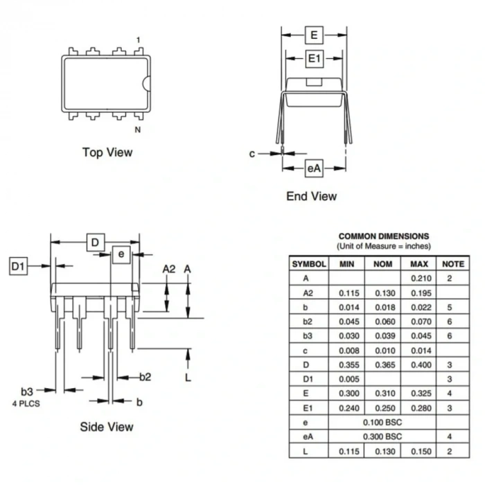ATtiny11L-2PC 8-Bit 2MHz Mikrodenetleyici PDIP-8