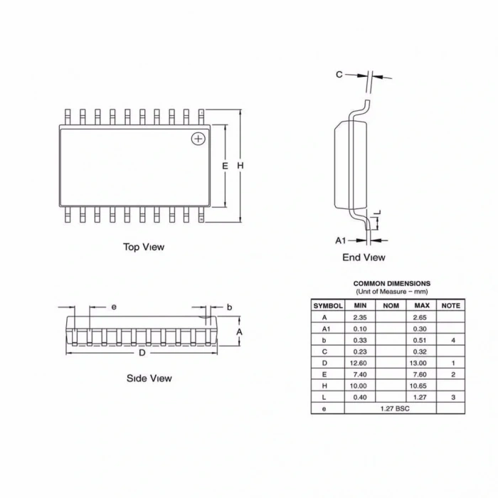 ATtiny2313A-SU SMD 8-Bit 20MHz Mikrodenetleyici SOIC-20