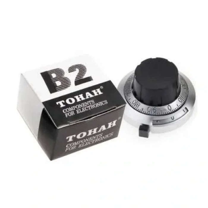 B2 46mm Dial Hassas Potansiyometre Başlığı