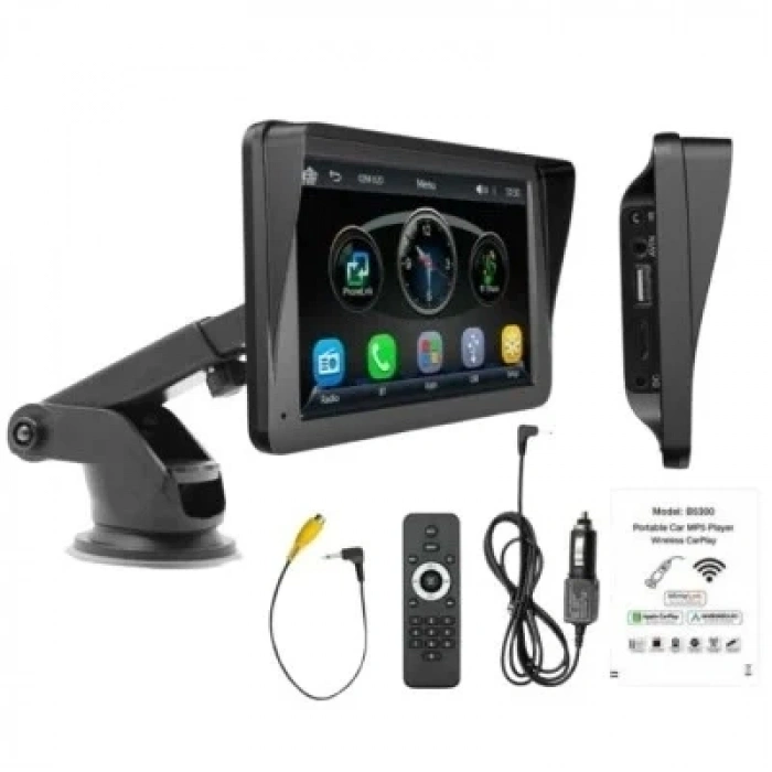 B5300AHD 7 Dokunmatik Ekranlı Araç Multimedya Oynatıcı - Android Carplay