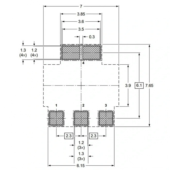 BCP53 Smd Transistör PNP 100V 1.5A Sot223