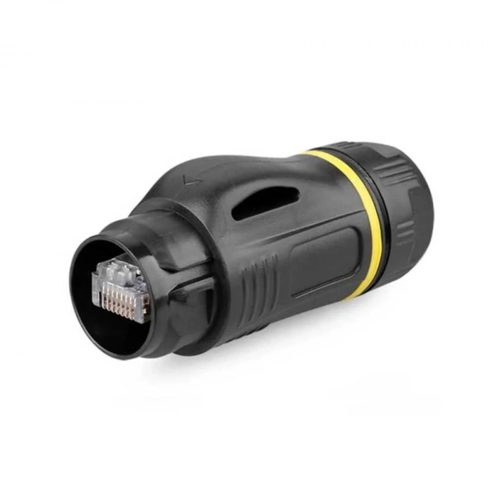 BD-24-C/RJ45/015/PE-42-001A Su Geçirmez Ethernet Konnektörü - Erkek