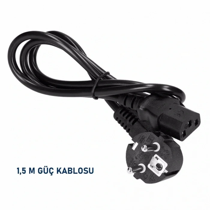 Bilgisayar Güç Kablosu Kasa Ekran Kablosu 3X0.75mm 1.5m