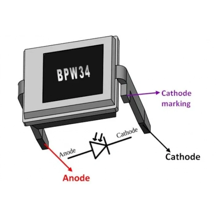 BPW34 Fotodiyot Optik Sensör