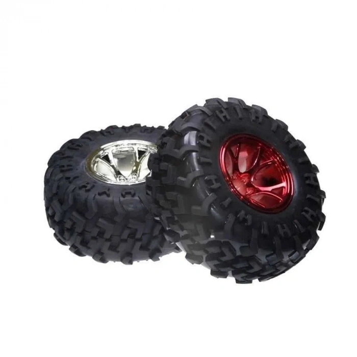 Büyük Arazi Tekerleği 125mm x 58mm - Beyaz