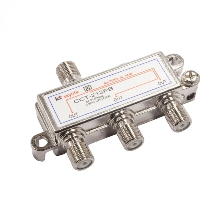 CCT-213PB 3 Yollu CATV Uydu Anten Çoklayıcı Splitter