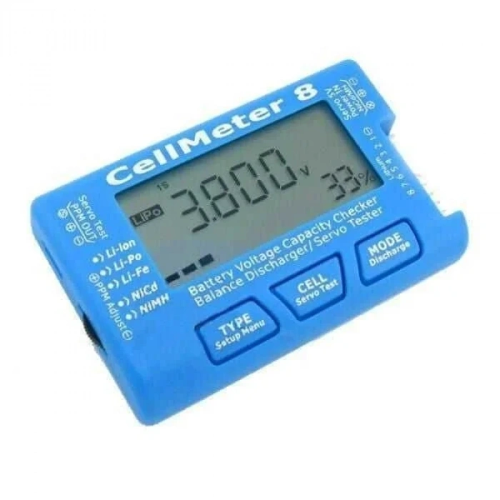 Cellmeter 8 Çok İşlevli Dijital Güç Servo Test Cihazı