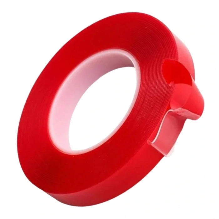 Çift Taraflı Şeffaf Akrilik Silikon Bant 20mm*5mt
