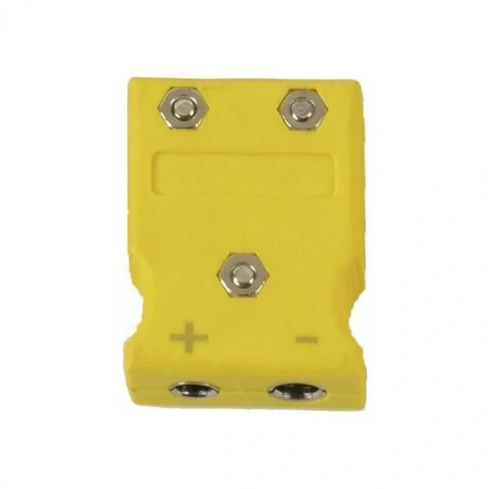 CK-45SR-Dişi - NiCr-Ni Termokupl Priz Sarı