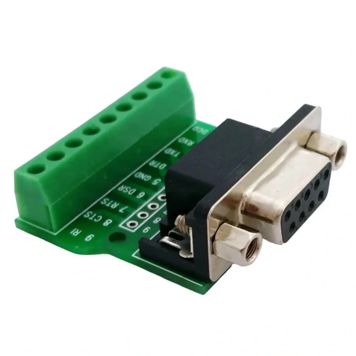 DB9 9 Pinli Dişi RS232 - RS485 Dönüştürücü Converter