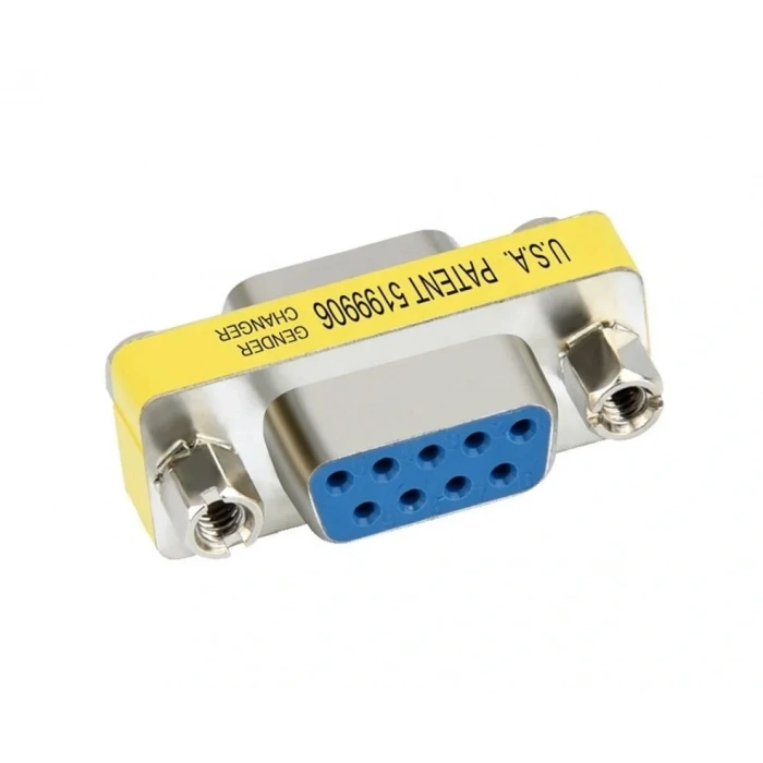 DB9 - RS232 Dişi-Dişi (F2F) 9 Pin Çevirici Ara Adaptör