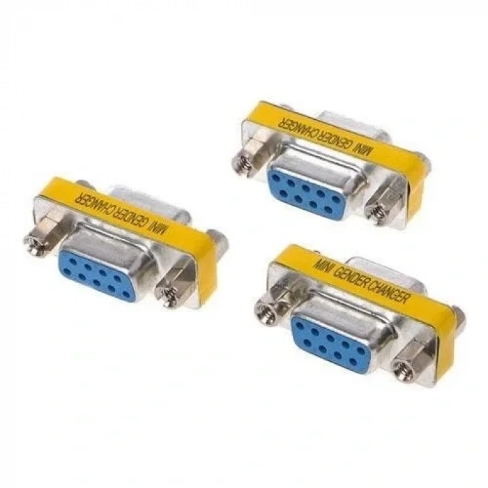 DB9 - RS232 Dişi-Dişi (F2F) 9 Pin Çevirici Ara Adaptör