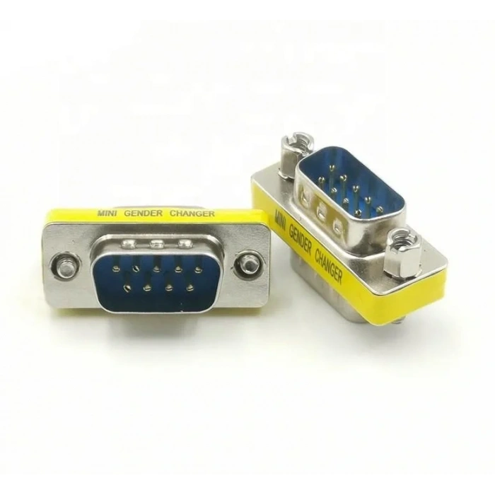 DB9 - RS232 Erkek-Erkek (M2M) 9 Pin Çevirici Ara Adaptör
