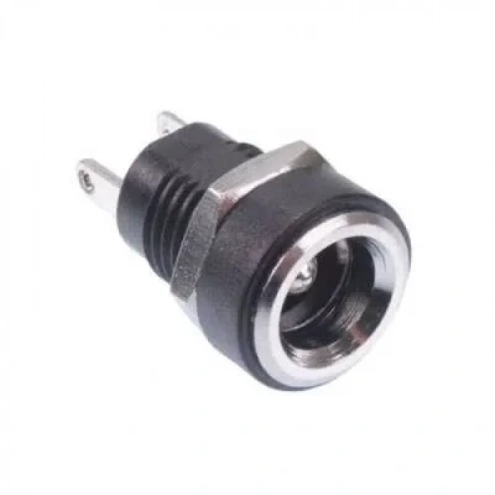 DC-022B 5.5x2.5mm DC Jack Şasesi - Jak Girişi