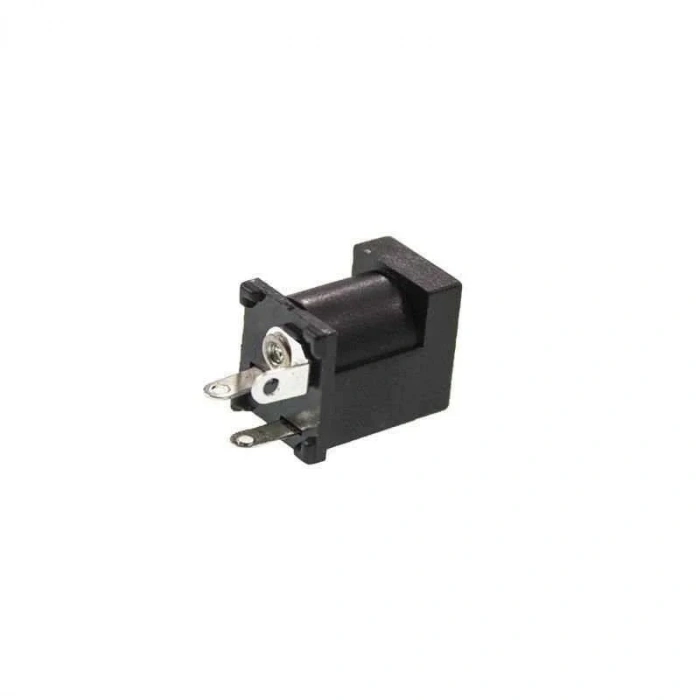 DC 2.1mm Jack Şase Pcb Tipi (Pinleri Arkada)