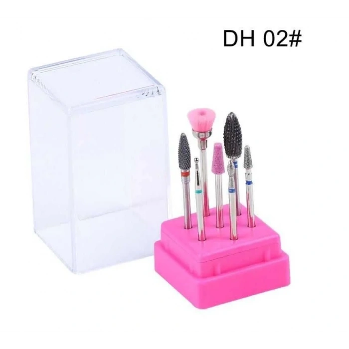 DH-02 7li Elektrikli Törpü Seti Freze Uçları