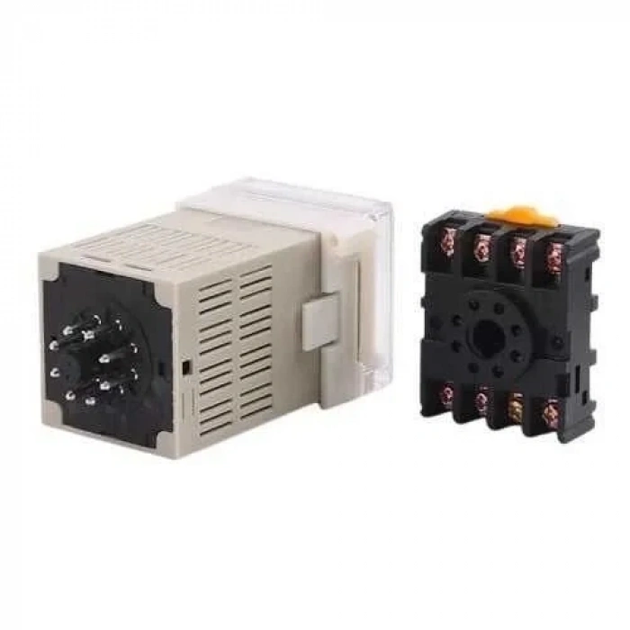 DH48S-S 12V Zaman Ayarlı Röle Modülü - Çift Süreli