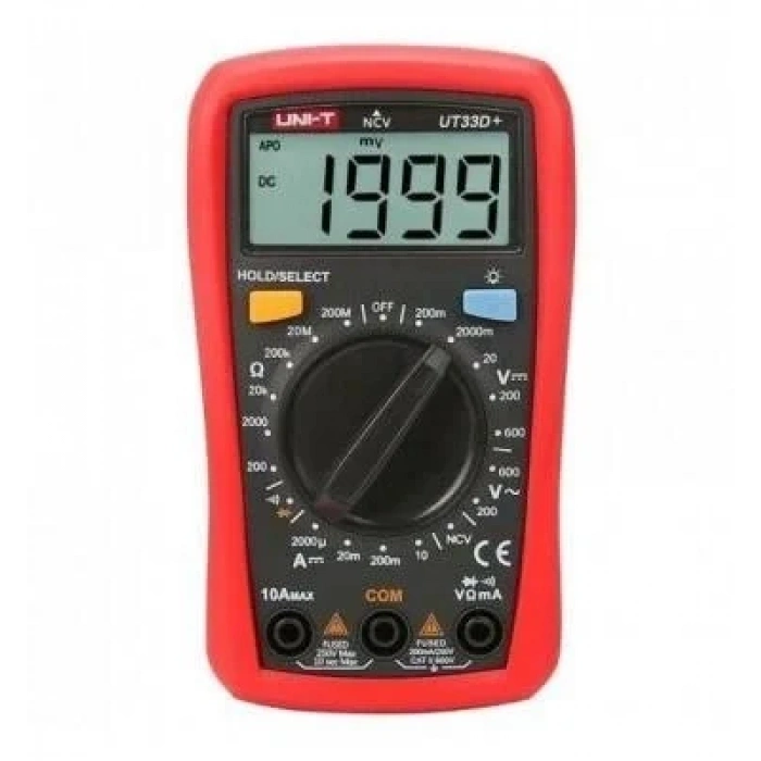 Digital Multimetre UT33D+ 600V