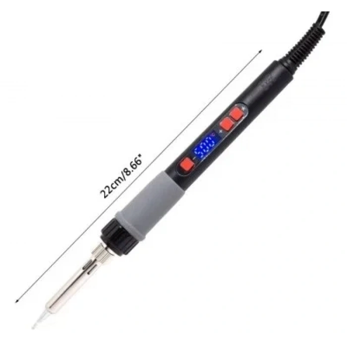 Dijital Isı Ayarlı 80W Kalem Havya