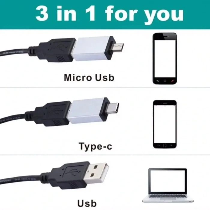 Dijital Taşınabilir USB Mikroskop Büyüteç 1000x Zoom