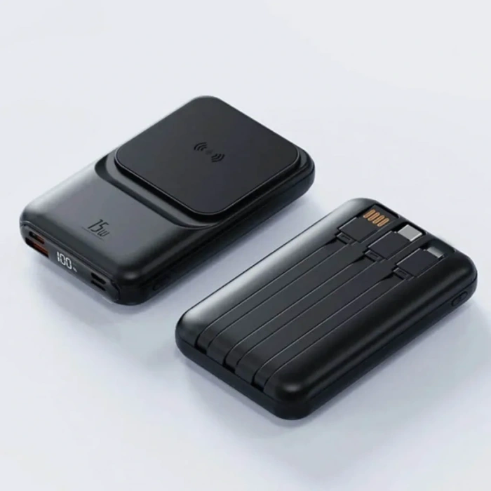 Divex 10000 mAh 22.5w Hızlı Şarjlı 15W Hızlı Wireless Powerbank DP-436