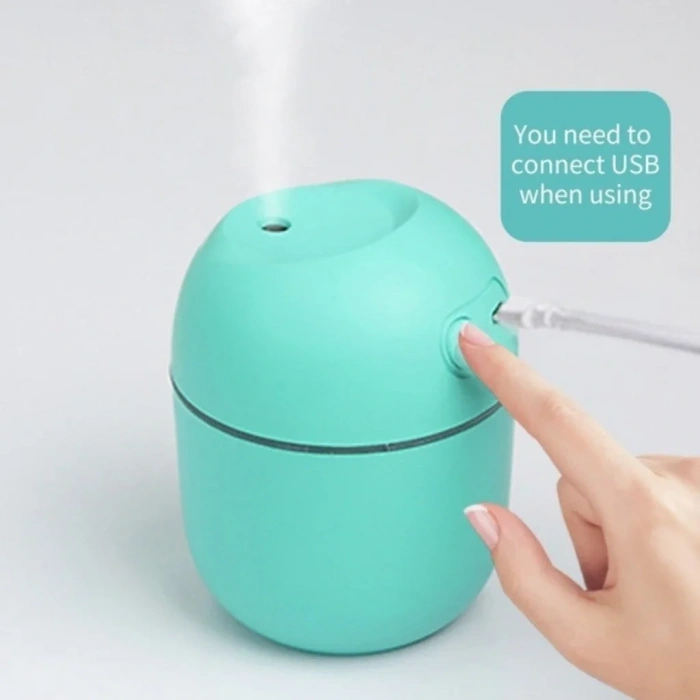 Divex 220ml Ultrasonik Hava Nemlendirici Humidifier Mavi H-57