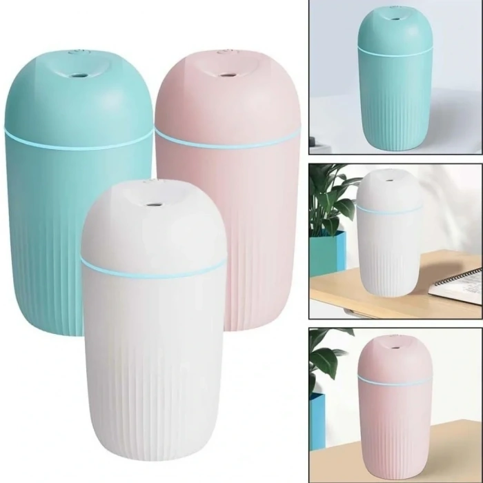 Divex 400ml Ultrasonik Hava Nemlendirici Pembe H-59
