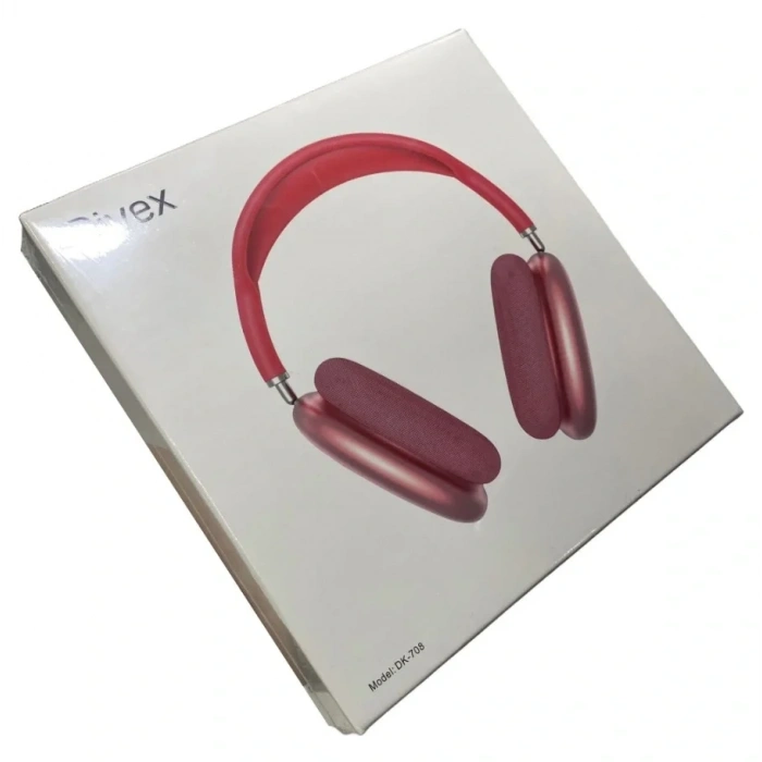 Divex Apple Uyumlu Airpods Max Kulaküstü Kulaklık DK-708 Kırmızı