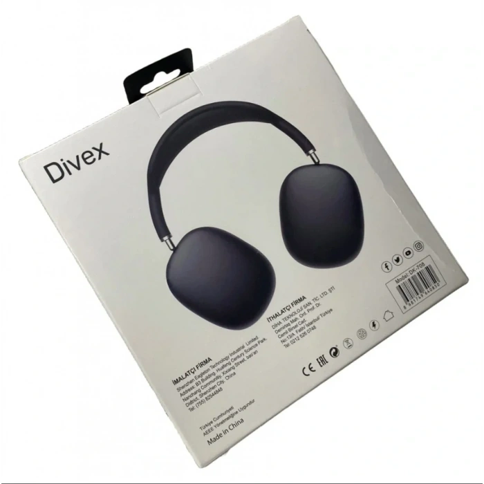 Divex Apple Uyumlu Airpods Max Kulaküstü Kulaklık DK-708 Siyah