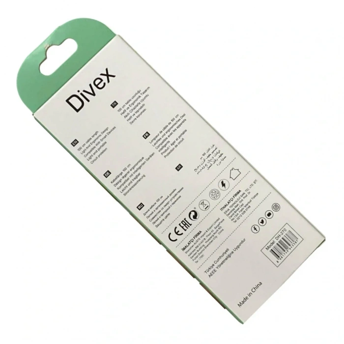 Divex Aux Stereo Kulakiçi Kulaklık Beyaz DH-270