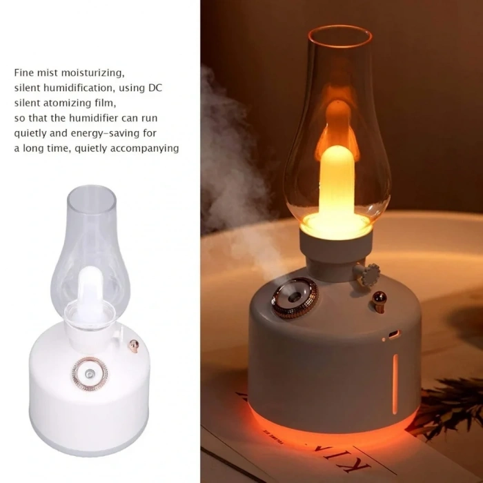 Divex Gaz Lambası Görünümlü Hava Nemlendirici Vintage Lamp Humidifier H-47