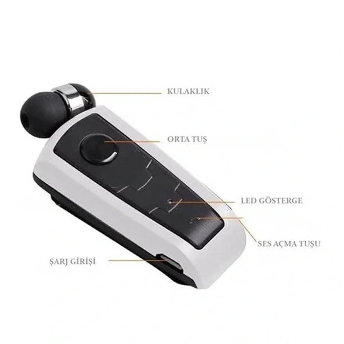 Divex Makaralı Kablolu Titreşimli Bluetooth Kulaklık DB-500